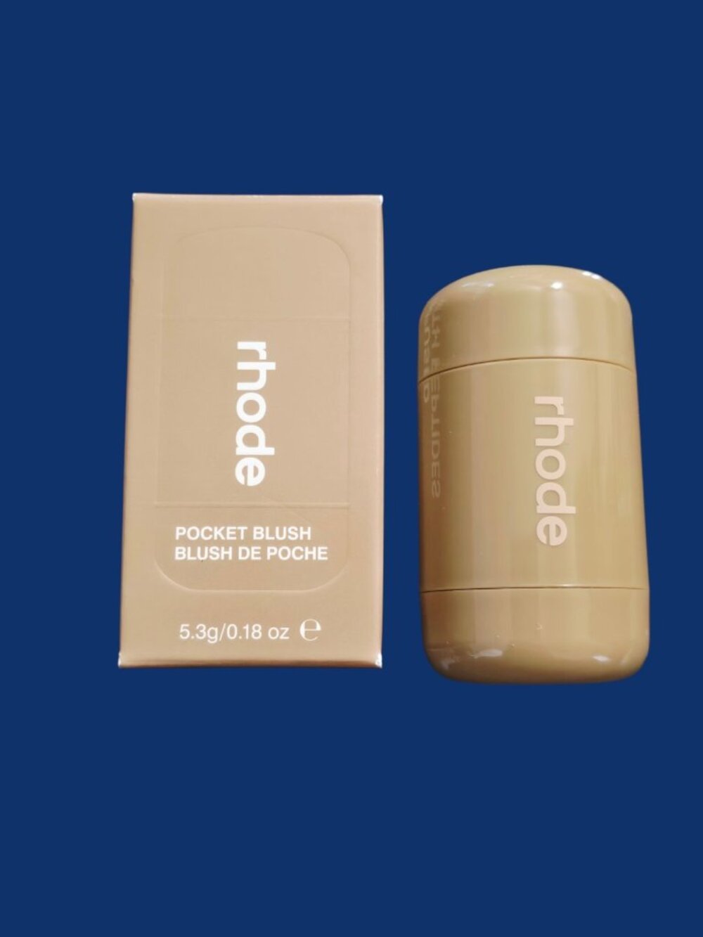 NIB Rhode Pocket Blush Buildable Hydrating Cream Blush 0.18 oz Shade Spicy Marg - Picture 3 of 3